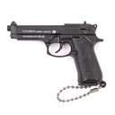 LLAVERO PISTOLA B92F 7,5 CM NEGRO