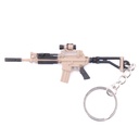 LLAVERO FUSIL M4A1 9 CM TAN