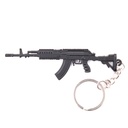 LLAVERO FUSIL M762 9 CM NEGRO