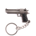 LLAVERO PISTOLA DESERT EAGLE 5 CM PLATA