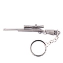 LLAVERO FUSIL M24 9 CM PLATA