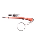 LLAVERO FUSIL 98K 9 CM MARRON