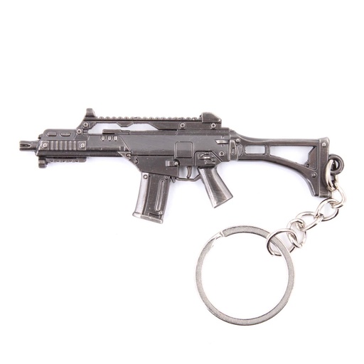 [BH-1541] LLAVERO FUSIL G36 8 CM GRIS
