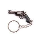 LLAVERO REVOLVER M500 5 CM PLATA