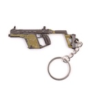 LLAVERO FUSIL VECTOR 8 CM NEGRO/TAN