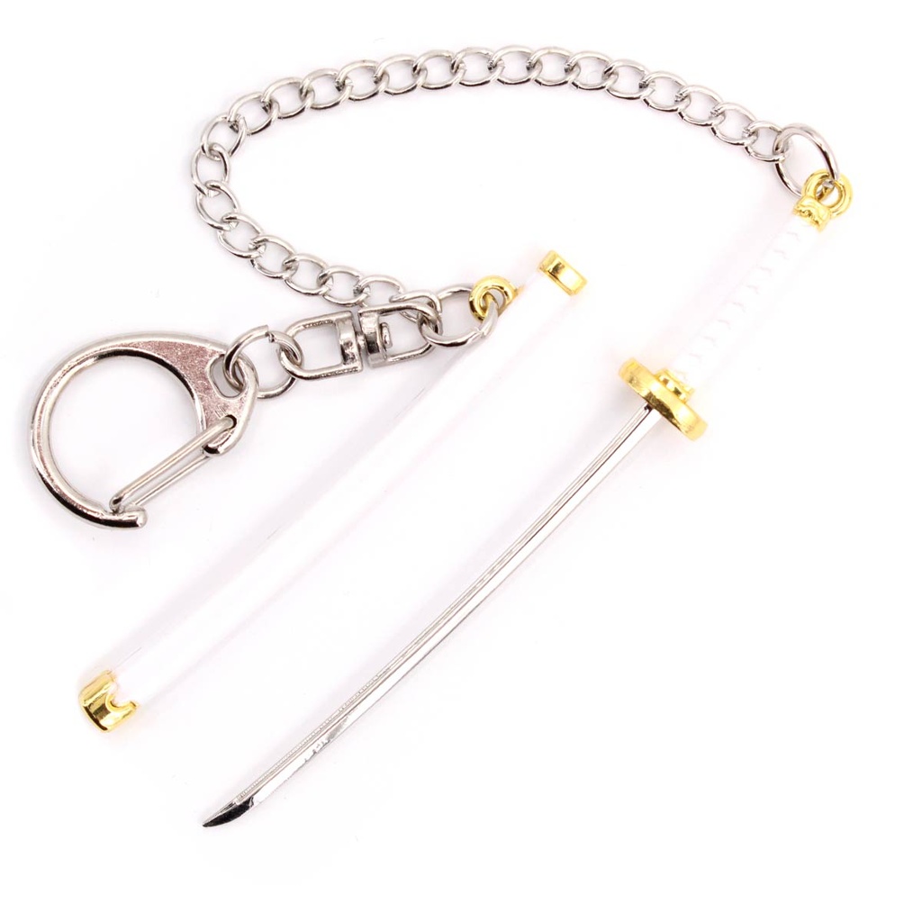 LLAVERO KATANA 1187 OPC 9 CM BLANCO