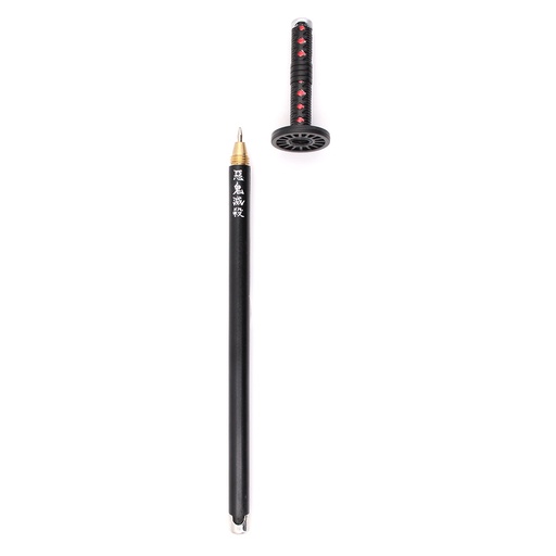 [BH-1203] KATANA BOLÍGRAFO 1203 DMSY 20 CM NEGRO