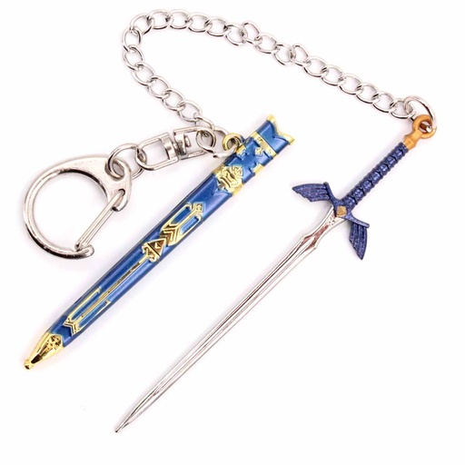 [BH-1217] LLAVERO ESPADA 1217 ZLD 9 CM AZUL