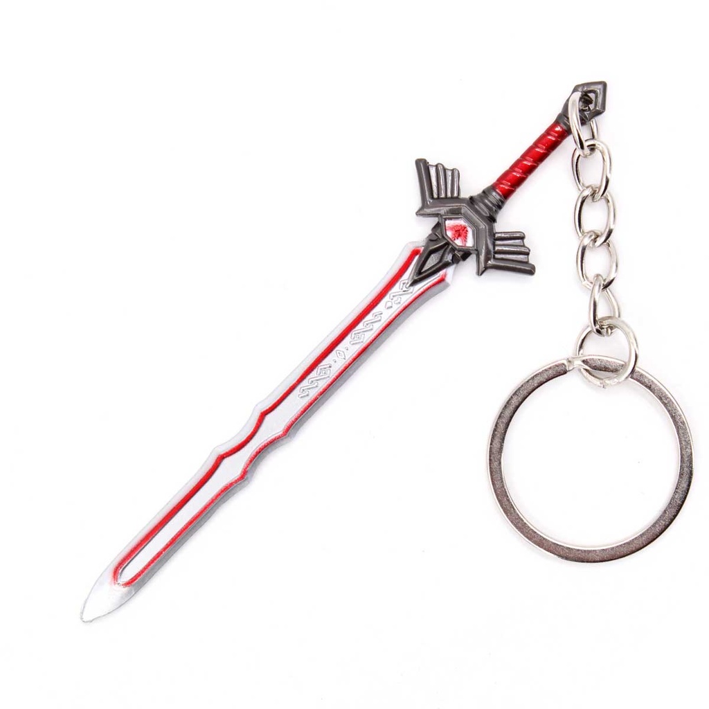 LLAVERO ESPADA 1219 ZLD 9 CM ROJO