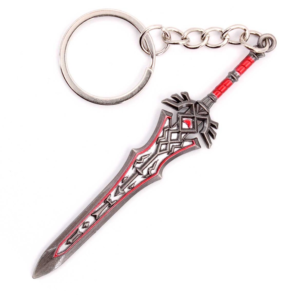 LLAVERO ESPADA 1221 ZLD 9 CM NEGRO/ROJO