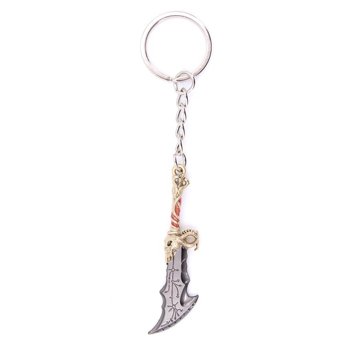 [BH-1228] LLAVERO ESPADA 1228 GOW 6 CM PLATA/DORADO