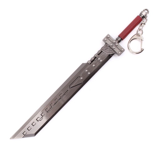 [BH-1235] LLAVERO ESPADA 1235 FF 22 CM GRIS
