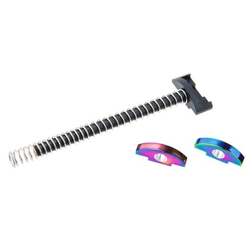 [CCT-AAP01-007] COWCOW AAP01 ALUMINIUM GUIDE ROD SET BLACK