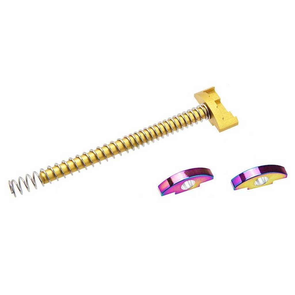 COWCOW AAP01 ALUMINIUM GUIDE ROD SET GOLD
