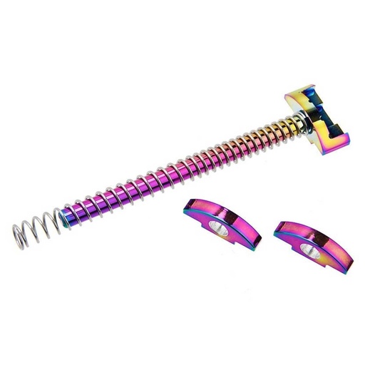 [CCT-AAP01-010] COWCOW AAP01 ALUMINIUM GUIDE ROD SET RAINBOW