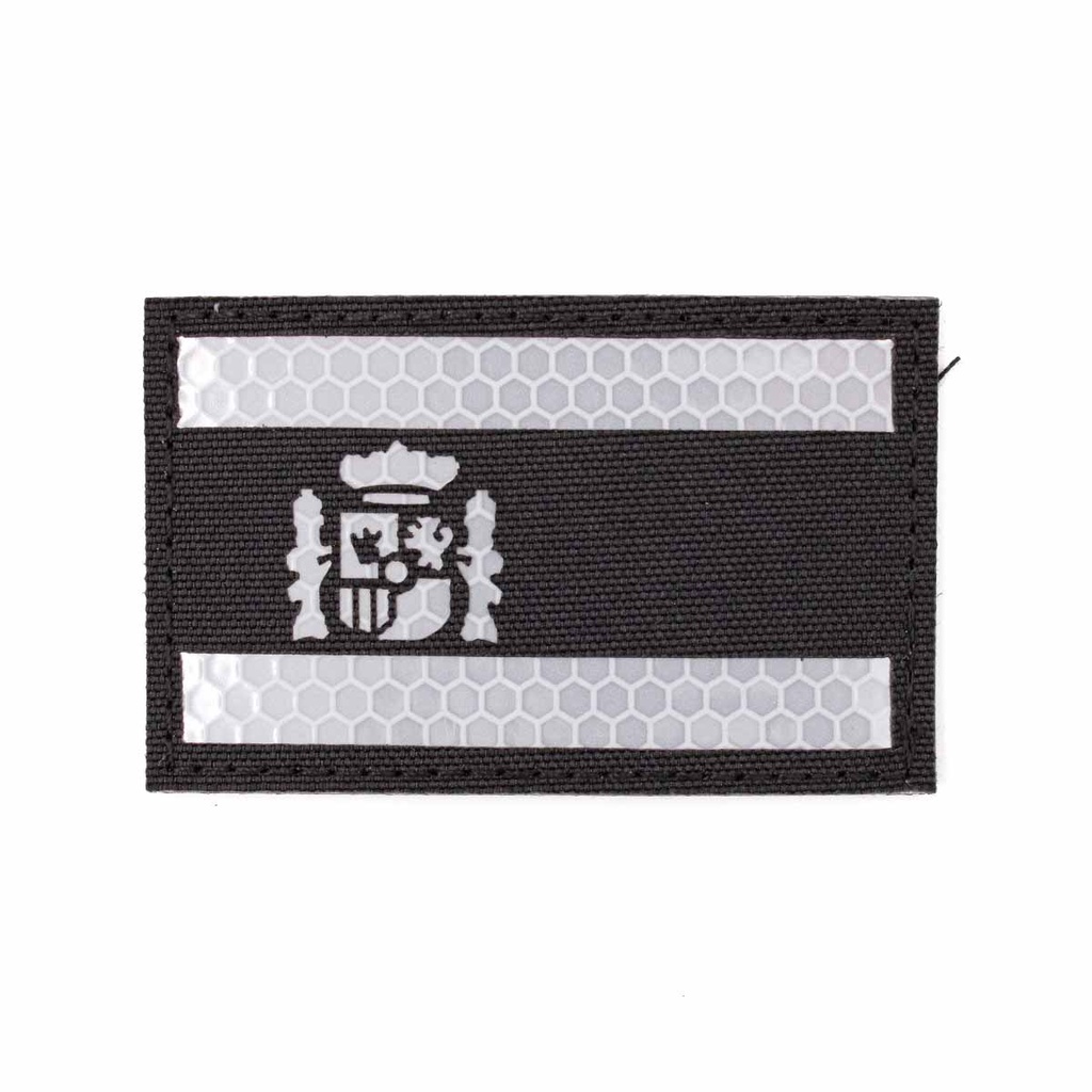 PARCHE IMMORTAL CONSTITUCION REFLECTANTE NEGRO - BLANCO