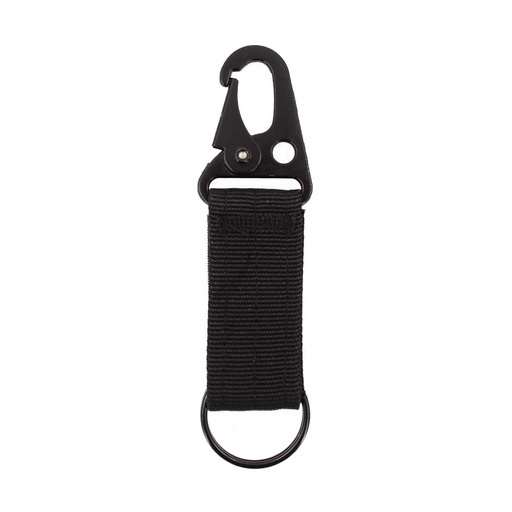 [IW-6031-BK] MOSQUETON IMMORTAL C/LLAVERO 10CM NEGRO