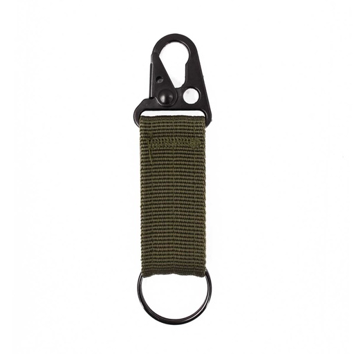 [IW-6033-OD] MOSQUETON IMMORTAL C/LLAVERO 10CM VERDE