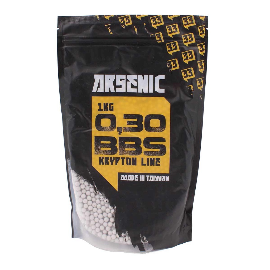 BOLAS ARSENIC KRYPTON 0.30G 1KG BLANCA