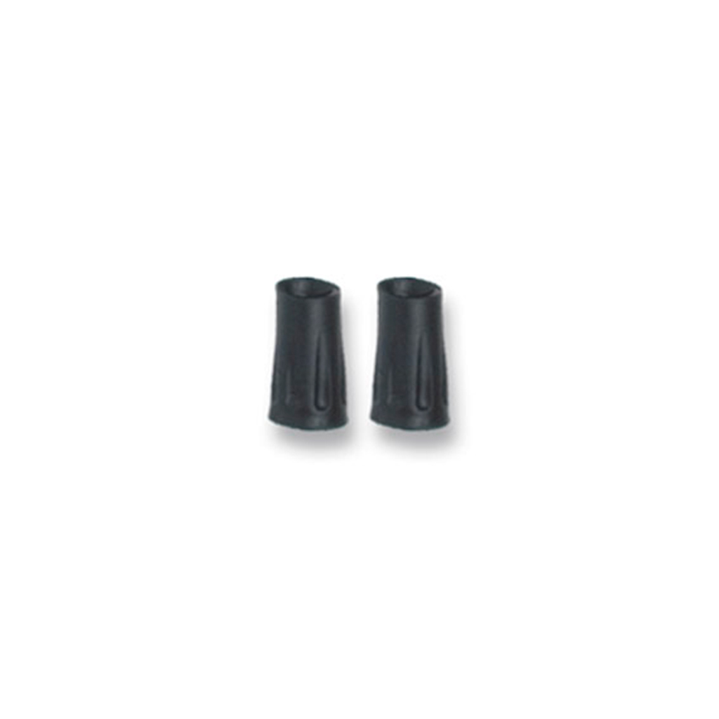 PUNTA BASTON GOMA SANDA REDONDA 4PCS NEGRA