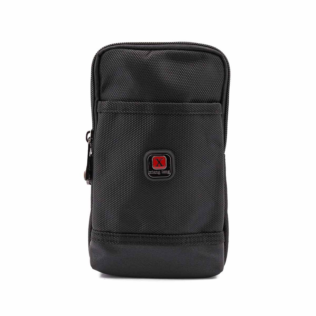 BOLSITO X CORDURA BOLSILLO FRONTAL NEGRO