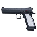 PISTOLA ASG CZ TS2 GAS/CO2 NEGRA/PLATA