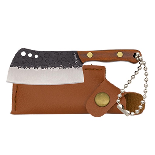 [32768] CUCHILLO ALBAINOX MINI ANTIQUE C/FUNDA MADERA