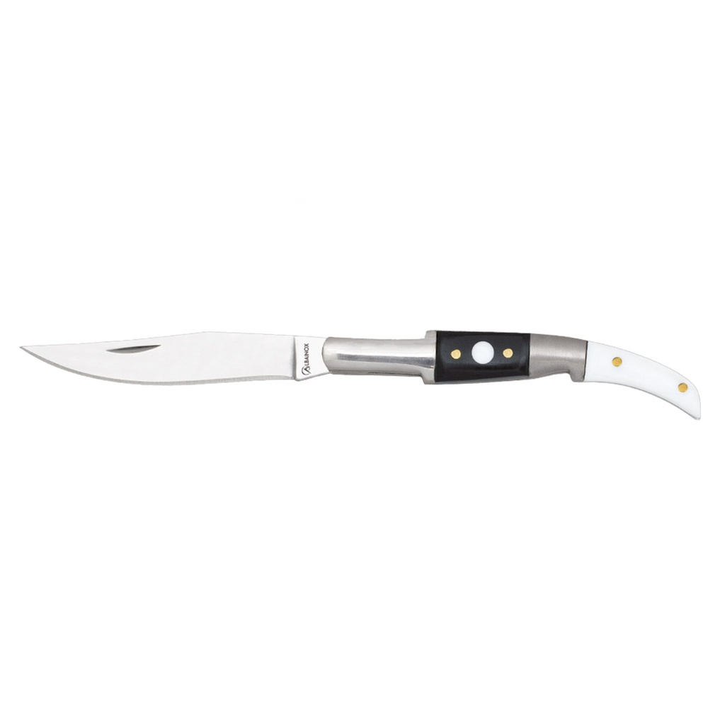 NAVAJA ARABE ABS 00 6.8 CM NEGRA-BLANCA