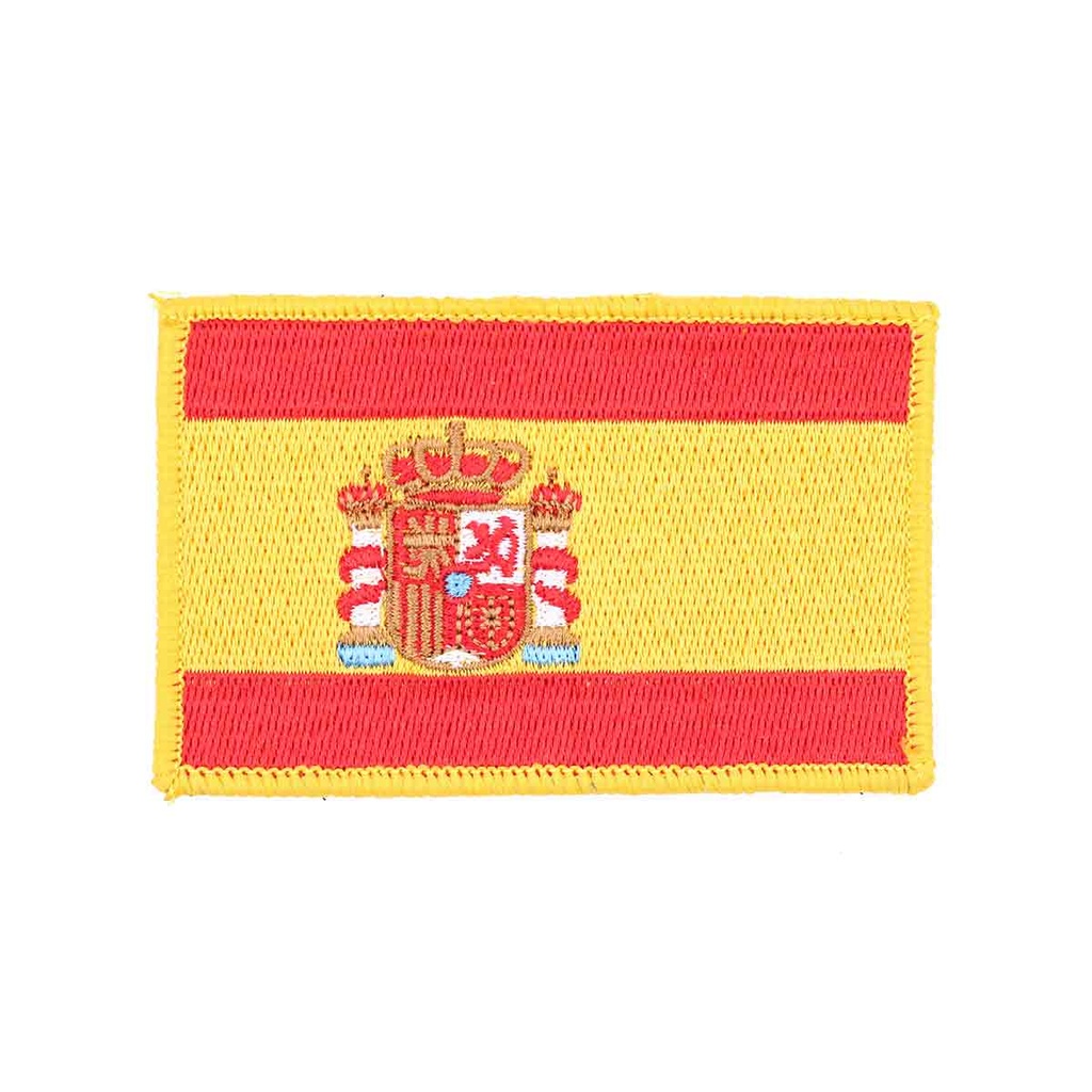 PARCHE IMMORTAL BORDADO BANDERA ESPAÑA CONSTITUCION C/VELCRO