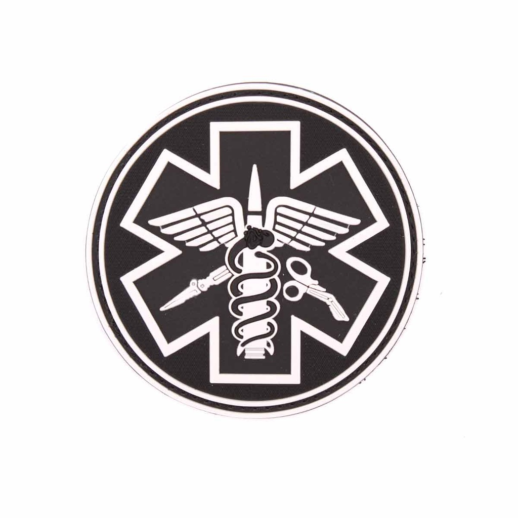 PARCHE IMMORTAL PARAMEDIC NEGRO