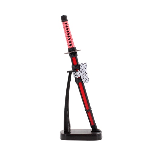 [BH-1413] KATANA BH MINI 1413 ORN 20CM NEGRA-ROJA