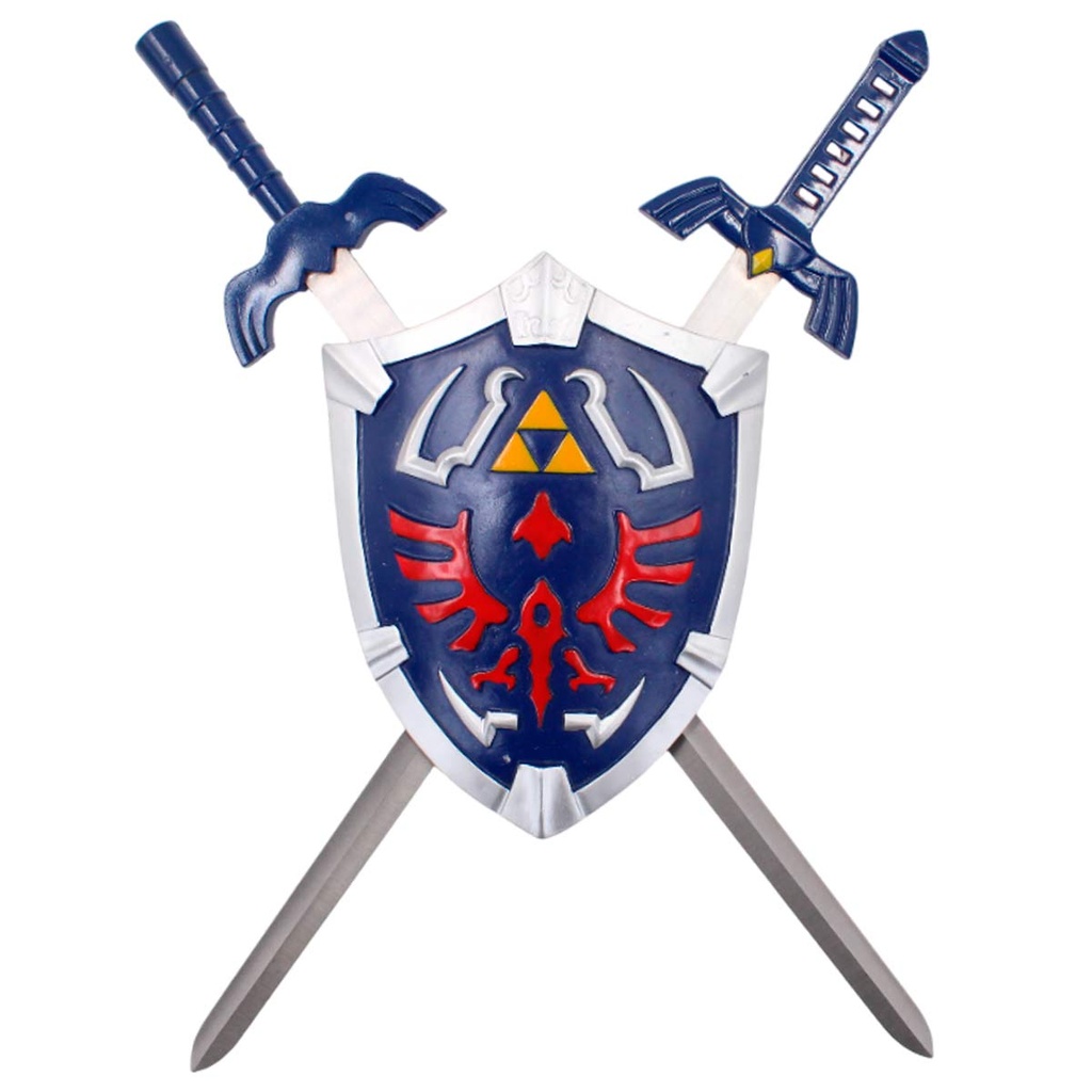 ESCUDO C/ESPADAS 143 ZLD AZUL