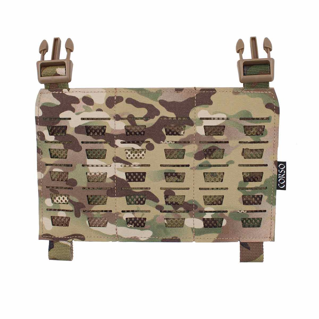 FRONT PANEL CORSO DAGGER BUCKLE MULTICAM