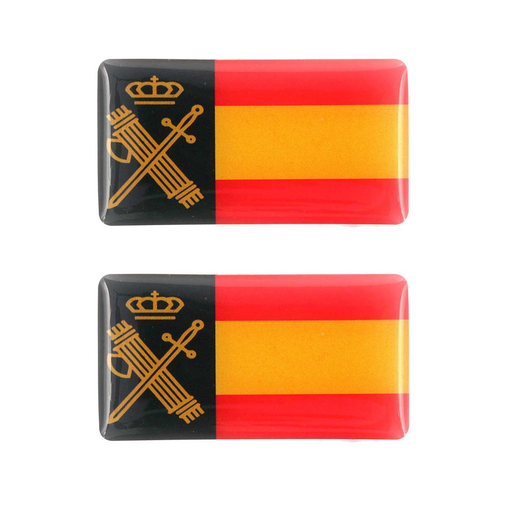 PEGATINA IMMORTAL 3D 2PCS GUARDIA CIVIL