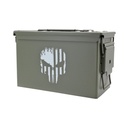 CAJA MUNICION METALICA PUNISHER GR CAL 50 VERDE