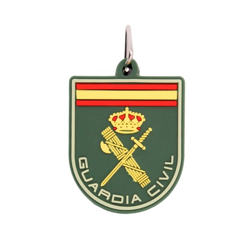 [IW-0336-OD] LLAVERO IMMORTAL PVC GUARDIA CIVIL VERDE