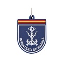 LLAVERO IMMORTAL PVC INFANTERIA MARINA AZUL