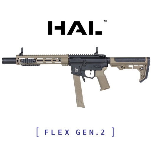 [SPE-01-047456-00] FUSIL SPECNA ARMS SA-FX02 FLEX GEN.2 HAL ETU NEGRO-TAN