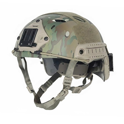 [TB466-M] CASCO FMA FAST PJ ATRÁS ROSCA MULTICAM