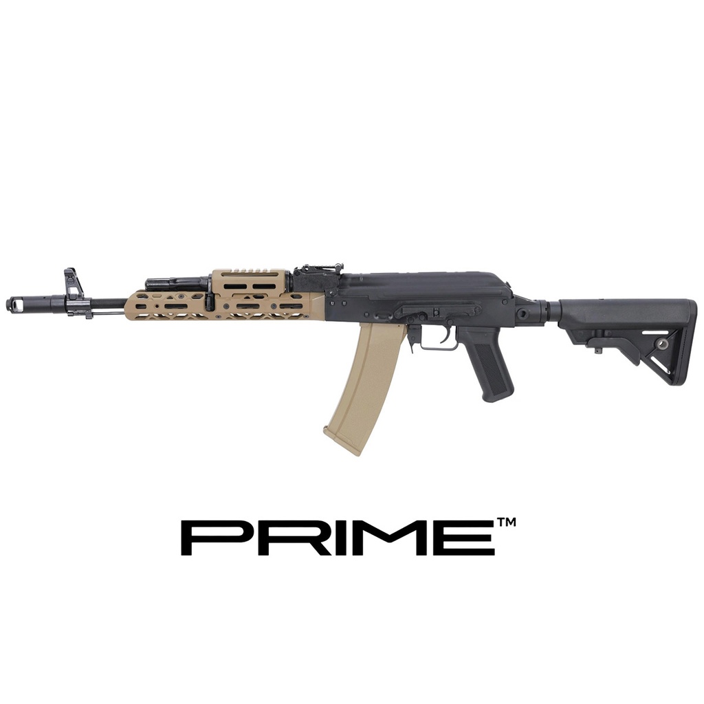 FUSIL SPECNA ARMS PRIME KPYK SA-PJ22 ASTER II BRUSHLESS NEGRO-TAN