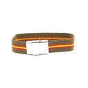 PULSERA IMMORTAL ELASTICA CIERRE METALICO VERDE