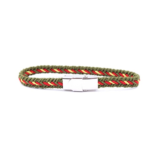 [IW-70546-OD] PULSERA IMMORTAL CIERRE METALICO VERDE