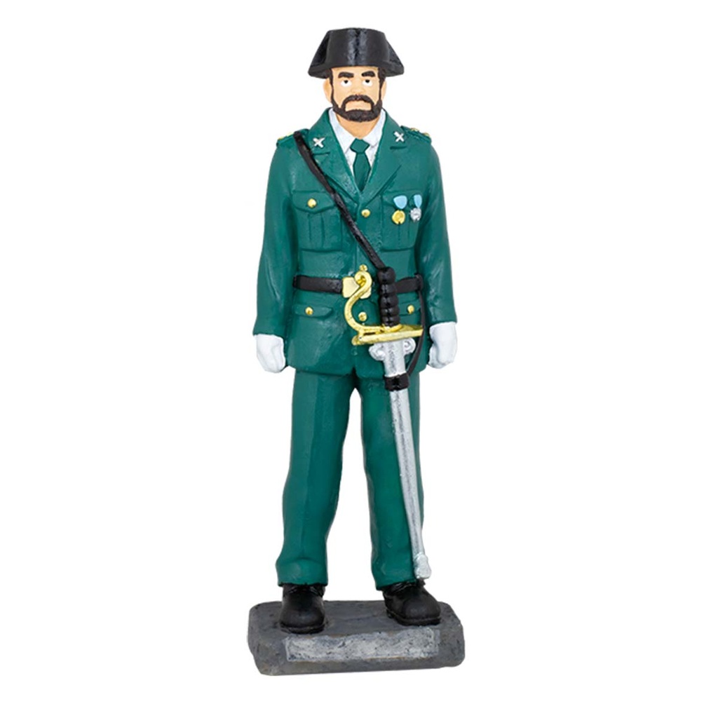 FIGURA RESINA TOLE10 GUARDIA CIVIL TRICORNIO