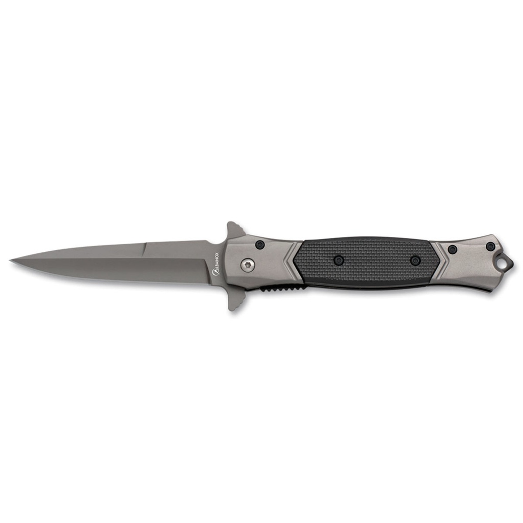 NAVAJA ALBAINOX TITANIO 9CM GRIS