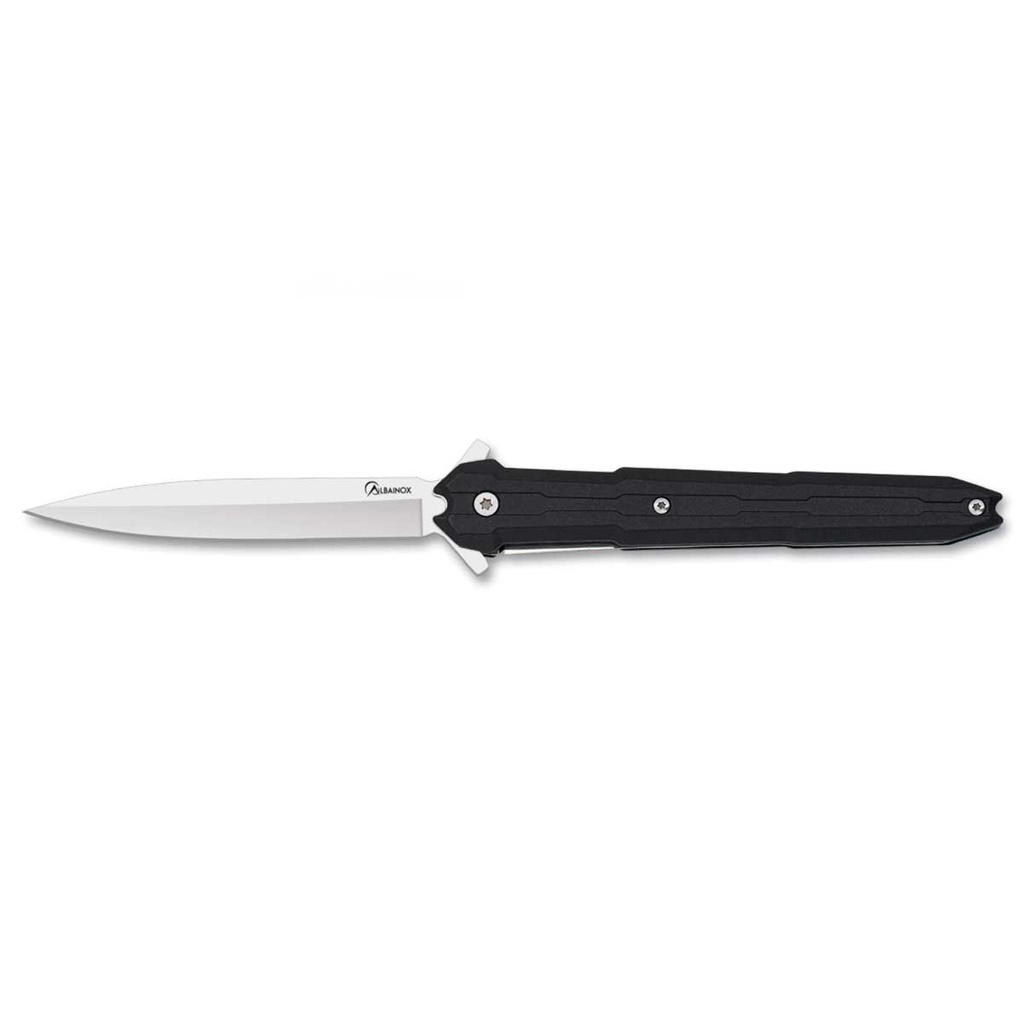 NAVAJA ALBAINOX ABS 9.5CM NEGRA
