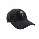 GORRA IMMORTAL REJILLA PUNISHER VELCRO NEGRA