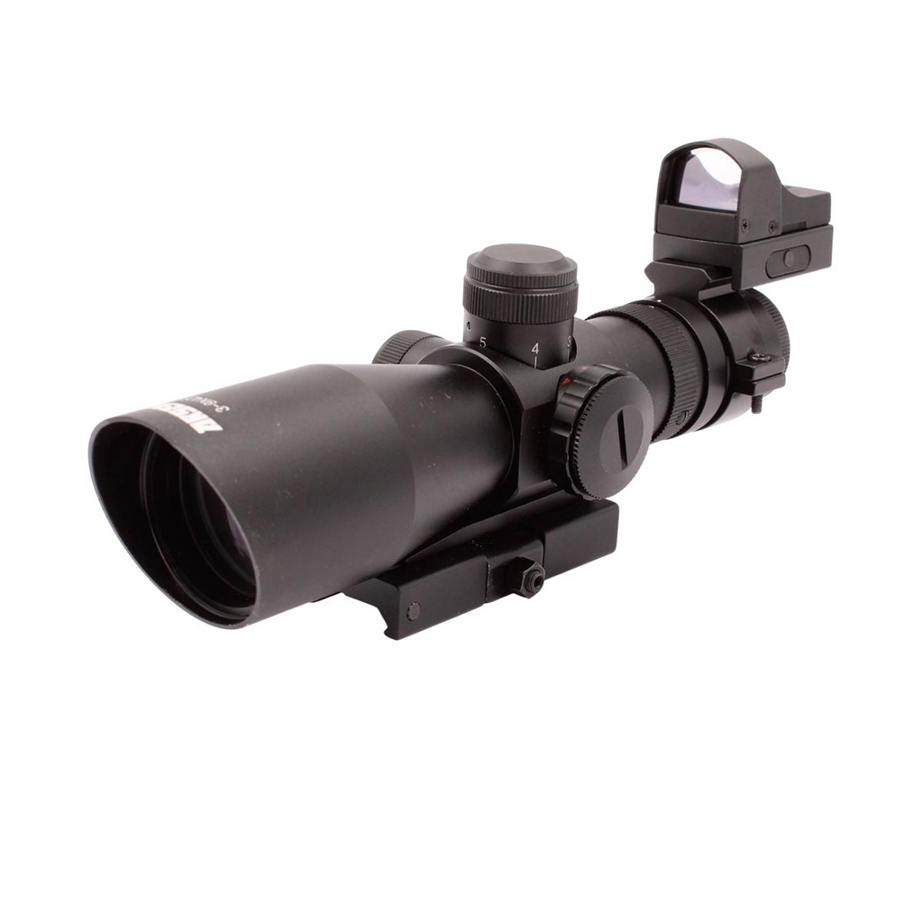 VISOR ARSENIC ARGON 3-9X42 CON RED DOT NEGRO