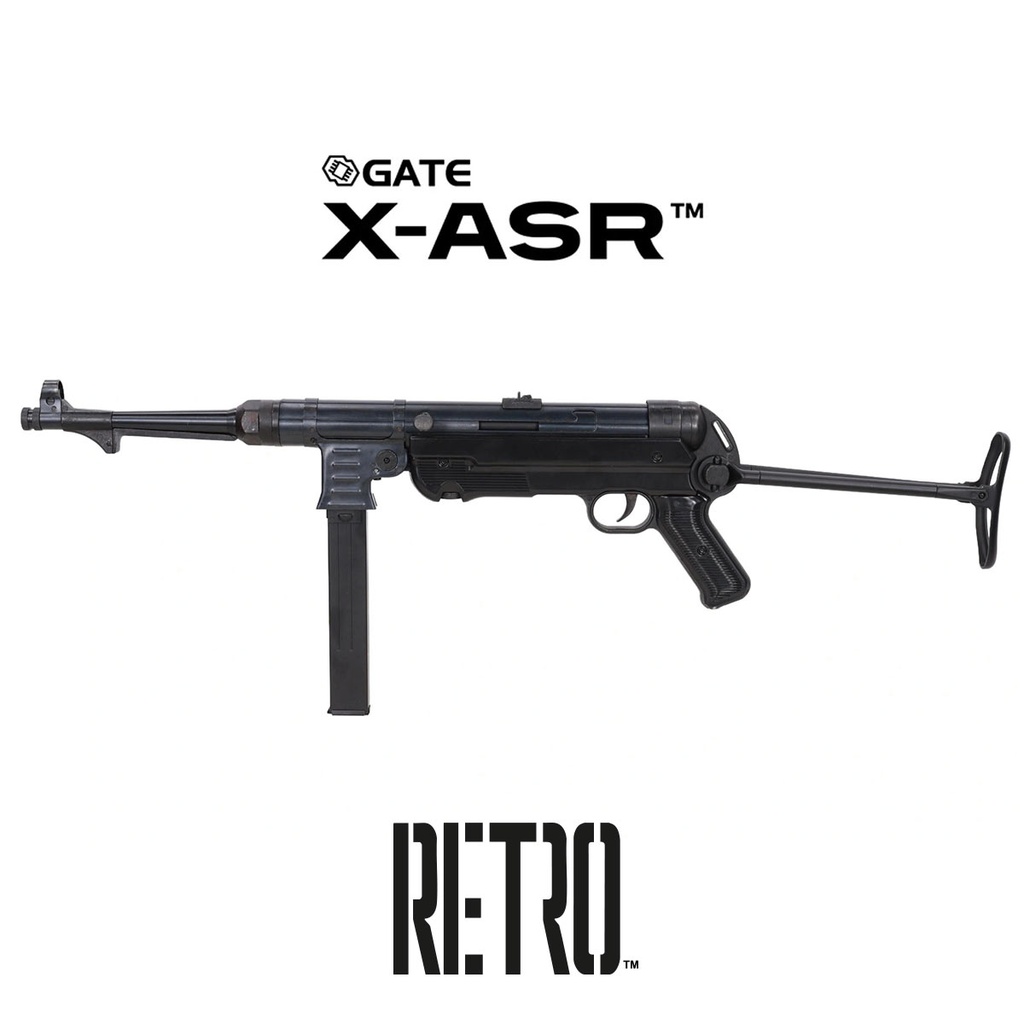 FUSIL SPECNA ARMS MP40 RETRO AEG X-ASR NEGRO