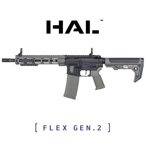 [SPE-01-047999-00] FUSIL SPECNA ARMS SA-F05-RL FLEX GEN.2 HAL ETU BRUSHLESS LIGHT OPS STOCK NEGRO-VERDE