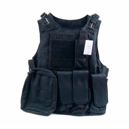 [CZ2157] CHALECO TACTICO FSBE NEGRO